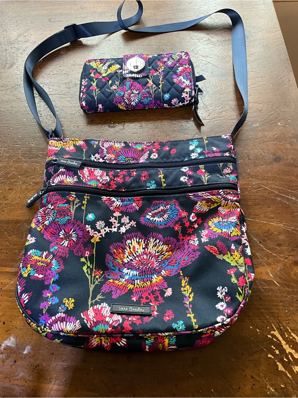 Matching Vera Bradley purse & wallet